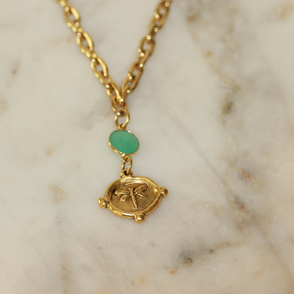 Lennon Dragonfly Necklace