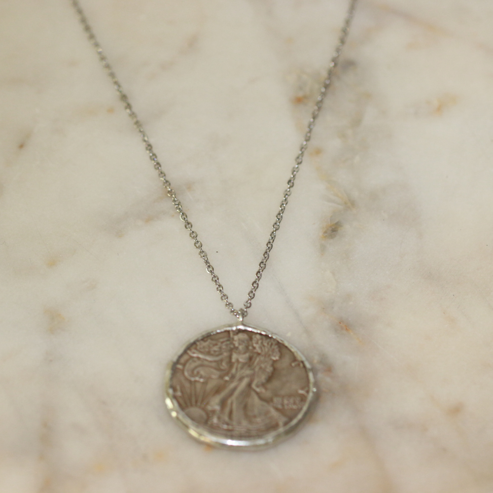 Liberty Coin Necklace (Replica Coin)