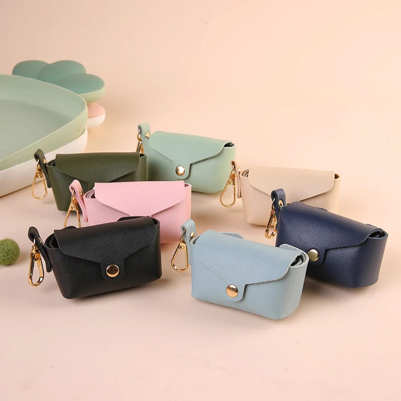 Solid color rivet toilet bag pet toilet bag storage bag