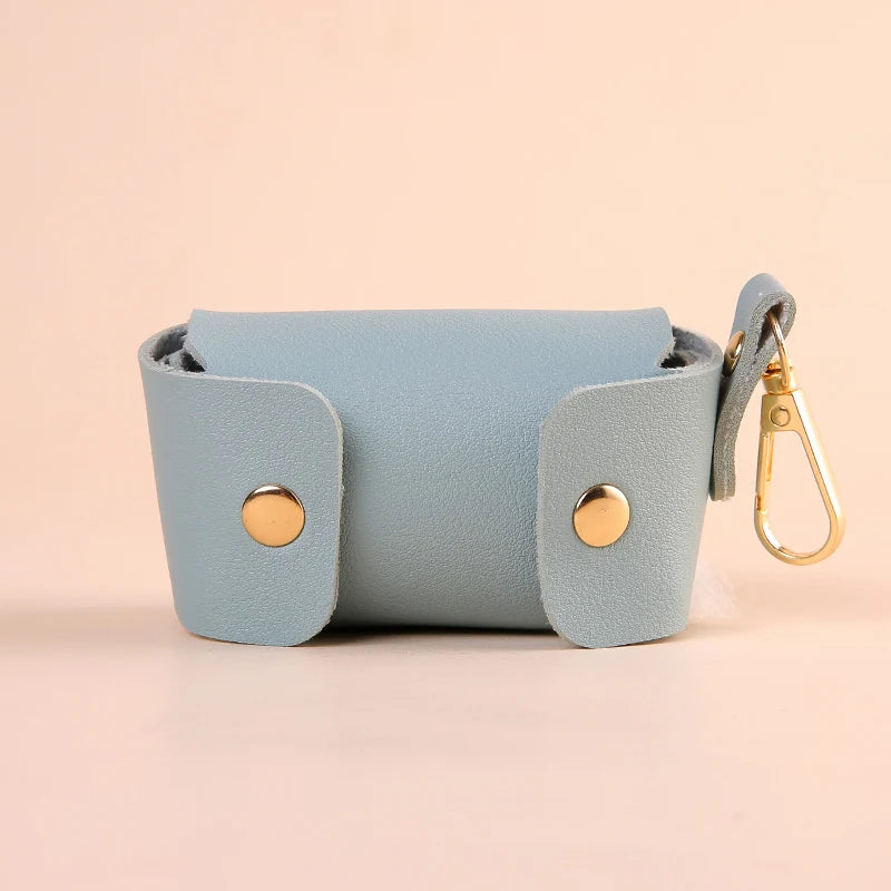 Solid color rivet toilet bag pet toilet bag storage bag