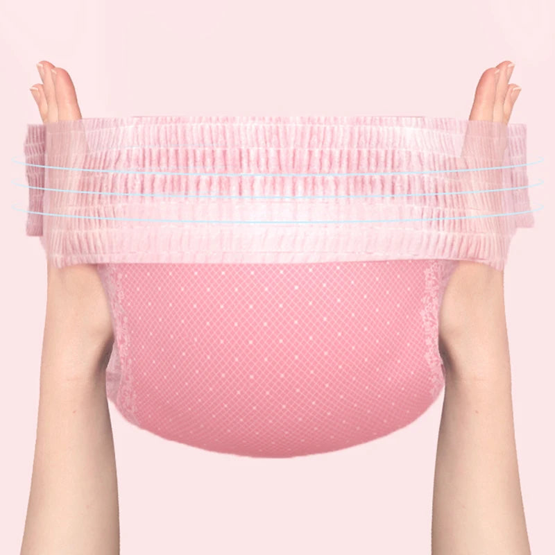 HOOPET 10pcs Disposable Dog Diapers Female Male Super Absorption Physiological Cat Pet Leakproof Nappies Pants Breathable